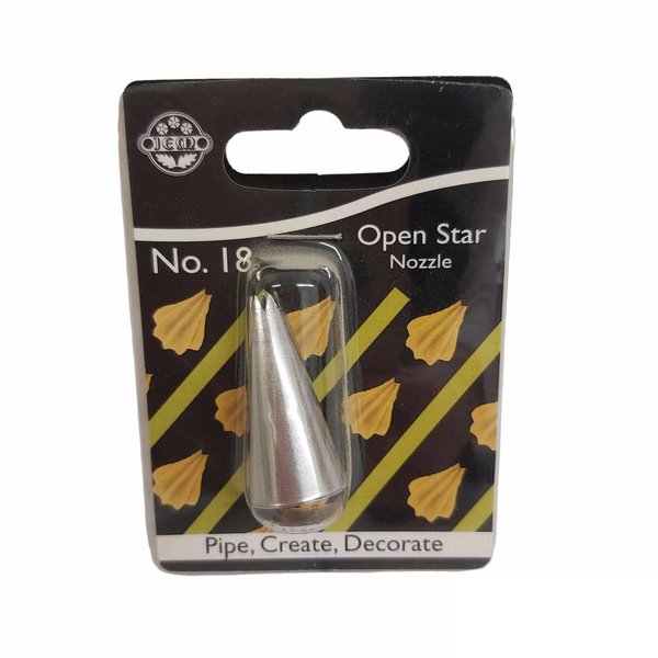 JEM - Piping Nozzle - No:18 Open Star
