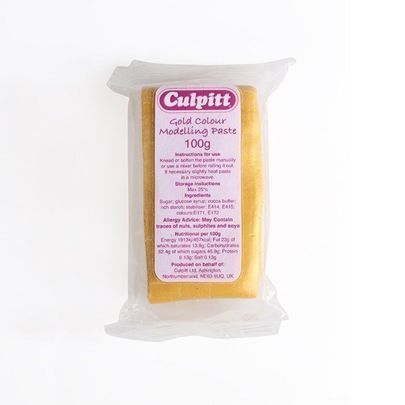Culpitt - Modelling Paste - Gold Metallic