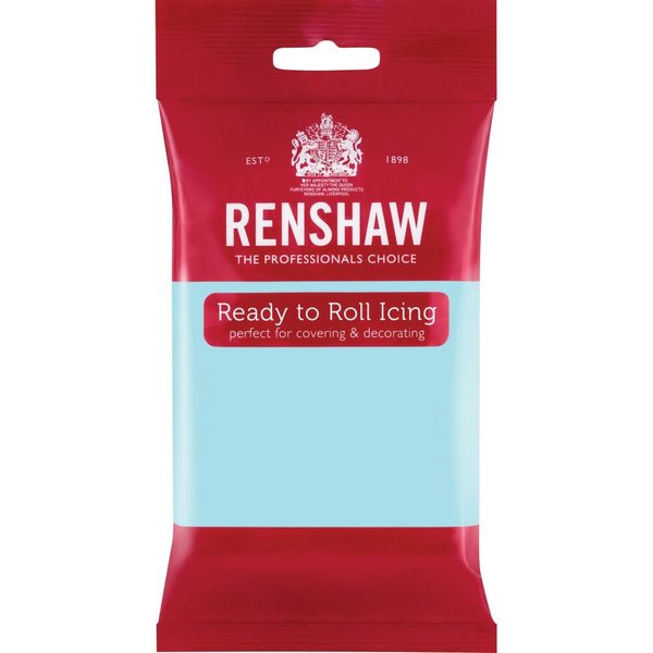 Renshaw - Ready to Roll Icing 250g - Duck Egg Blue (Reduced February 2024)