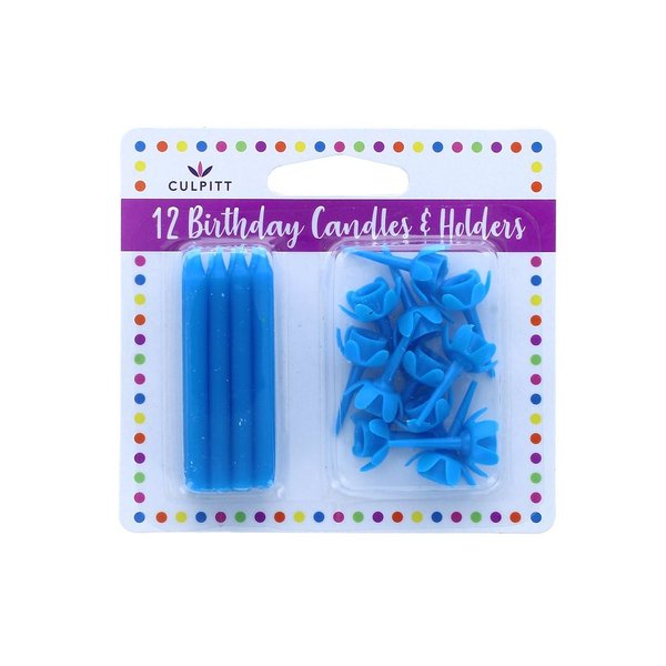 Candle - Candles & Holders - Blue - Culpitt